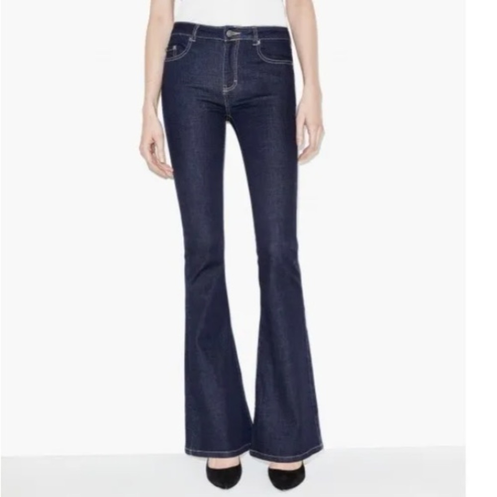 The Kooples Lenny flared dark denim size 28